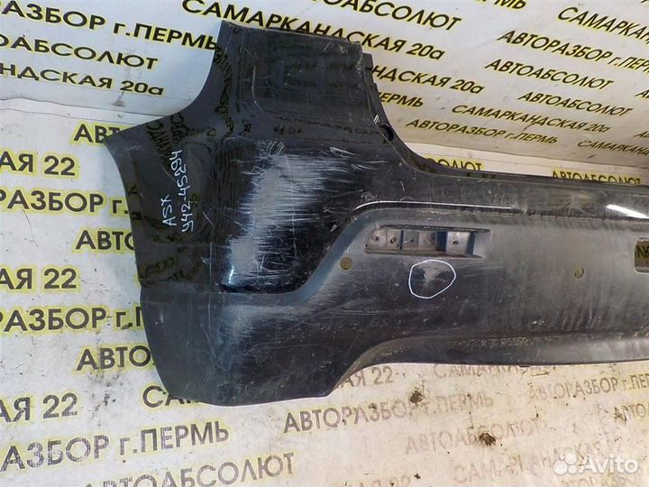 Бампер задний Mitsubishi ASX 2010