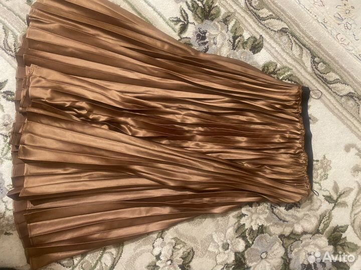 Zara юбка плиссе