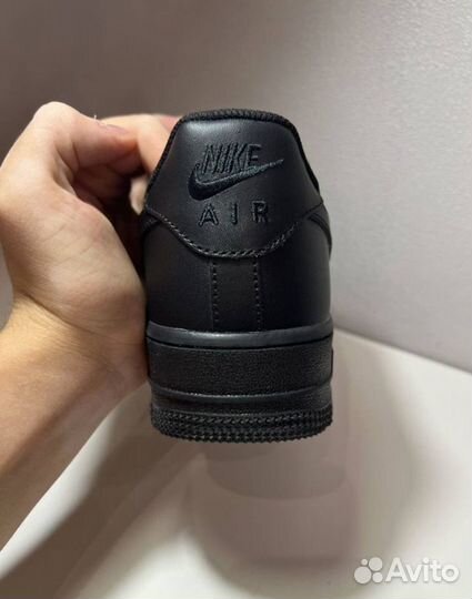 Кроссовки Nike air force 1 low black оригинал