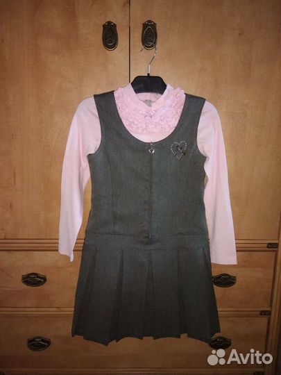 Сарафан школьный р.134