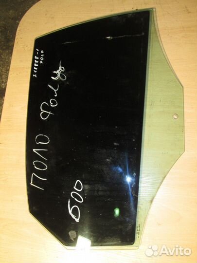 Стекло двери задней правой (Volkswagen Polo)