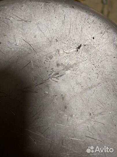 Алюминиевый бидон СССР 5л