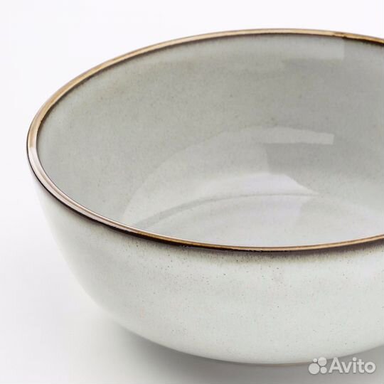 Тарелка Чаша IKEA Gladelig 14см 4шт керамогранит