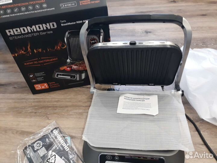 Электрогриль redmond М 805