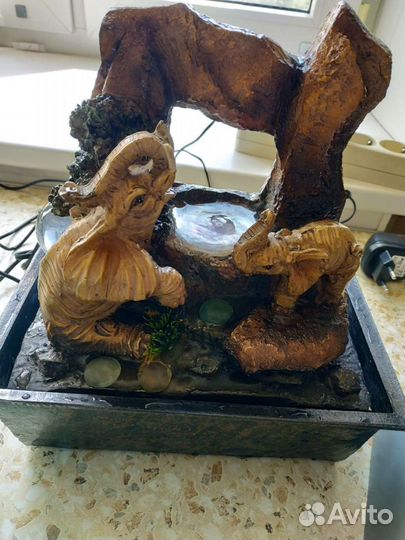 Фонтаны настольные