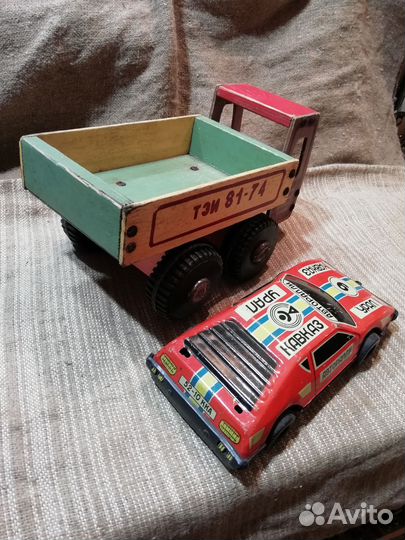 Машинка игрушка СССР