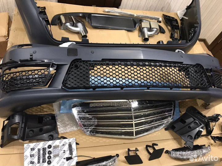 Обвес рестайлинга для Mercedes S-class w221 S63