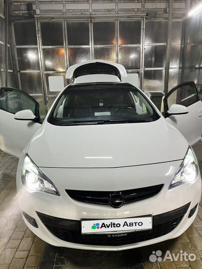 Opel Astra GTC 1.4 AT, 2013, 123 500 км