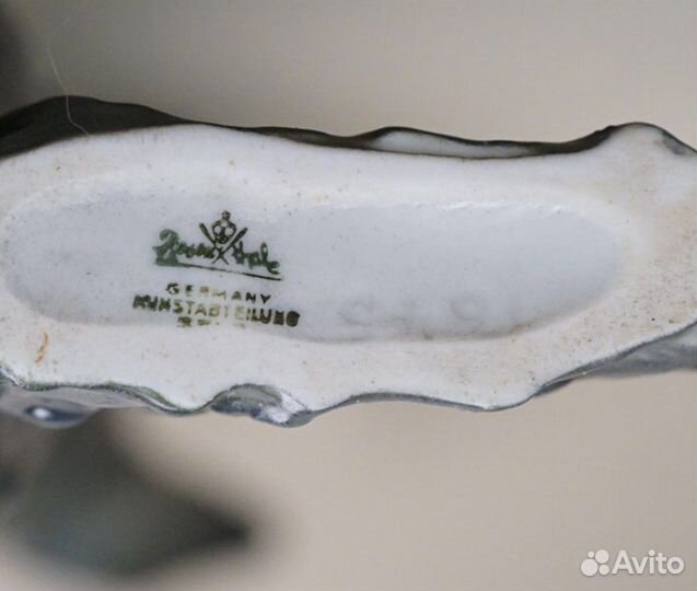 Интерьер фарфоровая фигурка скотчтерьер Германия