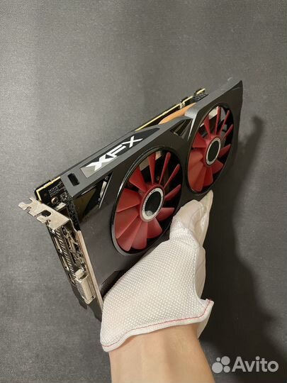 AMD radeon RX 580 8GB XFX black wolf