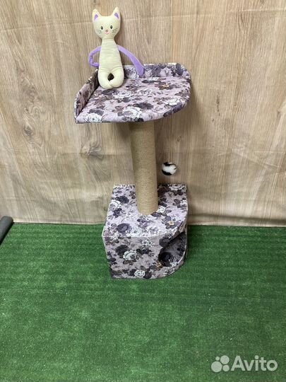 Когтеточка домик для кошки