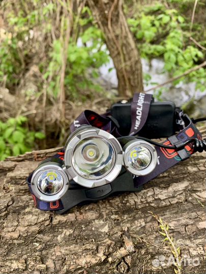 Налобный фонарь аккумуляторный