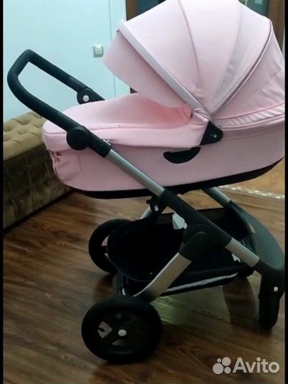 Коляска stokke treilz 2 в 1 с удлинённым капюшоном