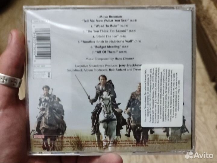 Hans zimmer king Arthur ost cd