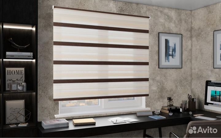 Жалюзи рулонные в кассете блэкаут
