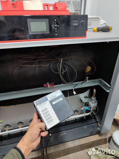 Ремонт газового котла, профессиональная промывка