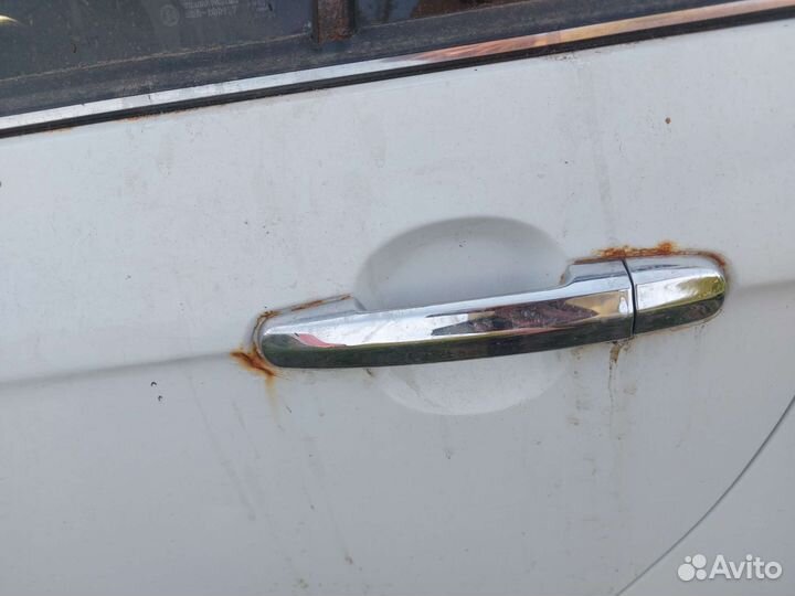 Дверь задняя левая Lifan Solano Белая