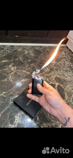 Часы зажигалка