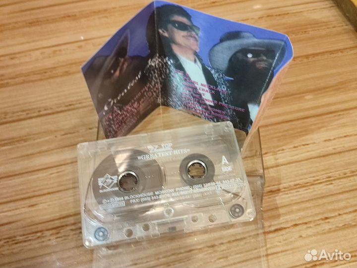 Аудиокассеты с записью ZZ Top