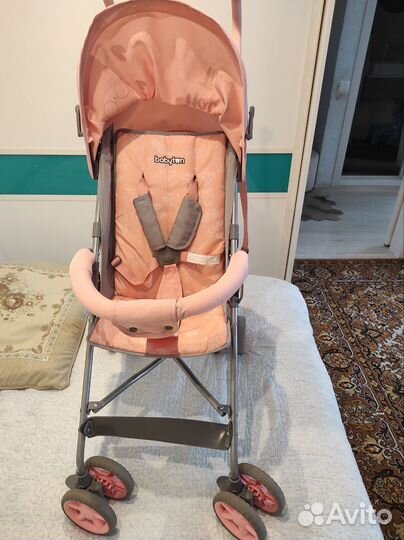 Прогулочная коляска трость бу