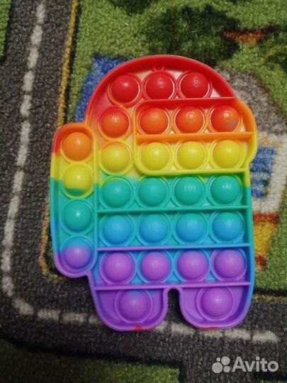 Пупырка амонг ас (поп ит, pop it)