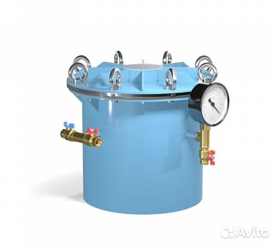 Мановакуумная камера на 30 литров до 4.5 бар