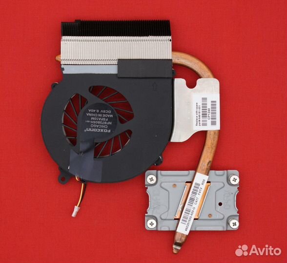 Система охлаждения HP G43, G57, Compaq CQ43, CQ57