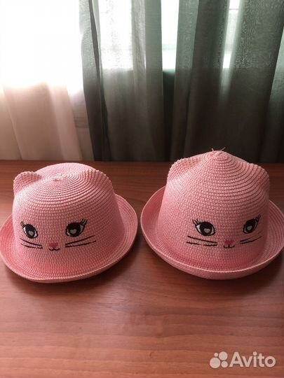 Шапки новые и б/у на девочек 50-52