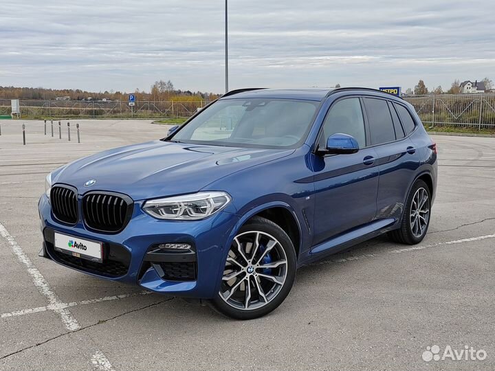 BMW X3 3.0 AT, 2020, 59 500 км