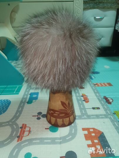 Шапка песец