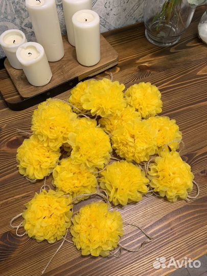 Цветы декор