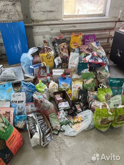 Корм для кошек и собак