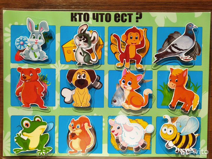 Развивающие игры на липучках