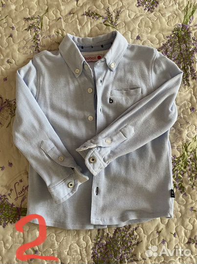Рубашка для мальчика 92 98