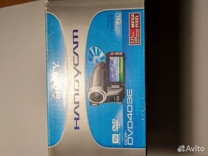Видеокамера Sony DCR-dvd403e. бп AC-L25A