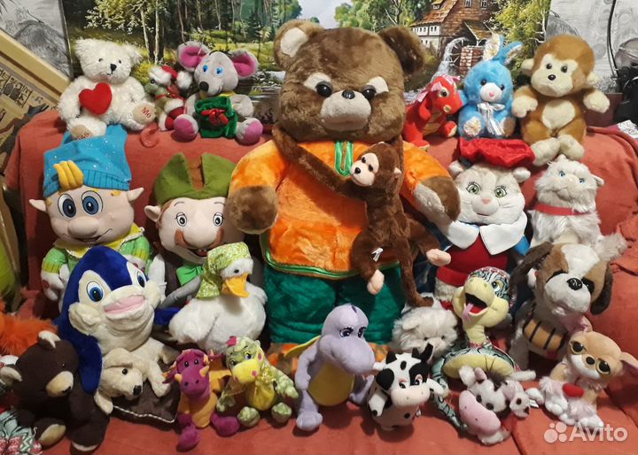 Мягкие говорящие игрушки