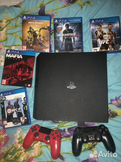 Sony PS4 Pro 1tb игры