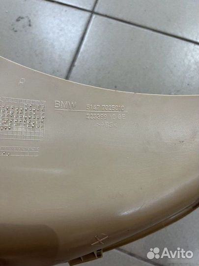 Накладка порога Bmw 5 E60