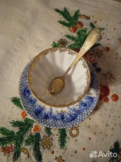 Чайная пара лфз кобальт