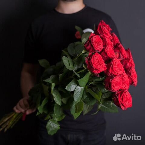 Букет 15 красных роз с доставкой объявление продам