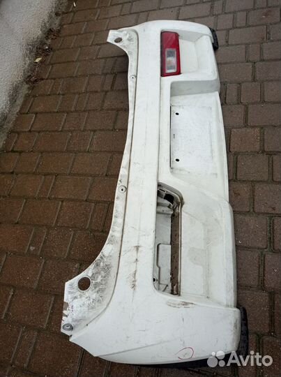 Задний бампер Suzuki Alto