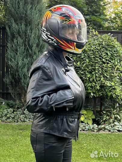 Мотокуртка кожаная косуха женская, richa