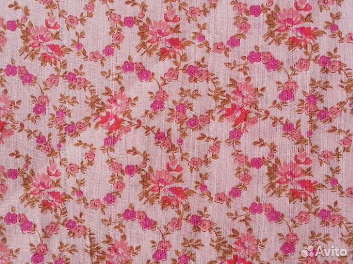 Ткани ситец хлопок байка СССР