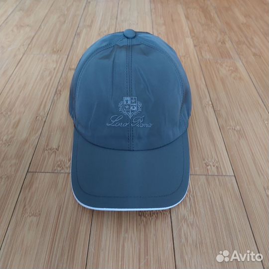 Кепка бейсболка Loro Piano premium серая