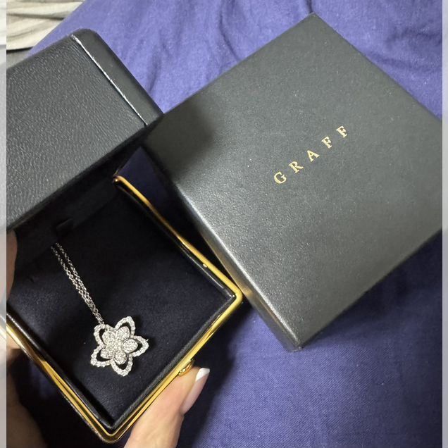 Подвеска Graff flowers оригинал