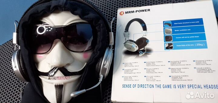 Наушники HI-FI Sound Sensation Выносной микрофон