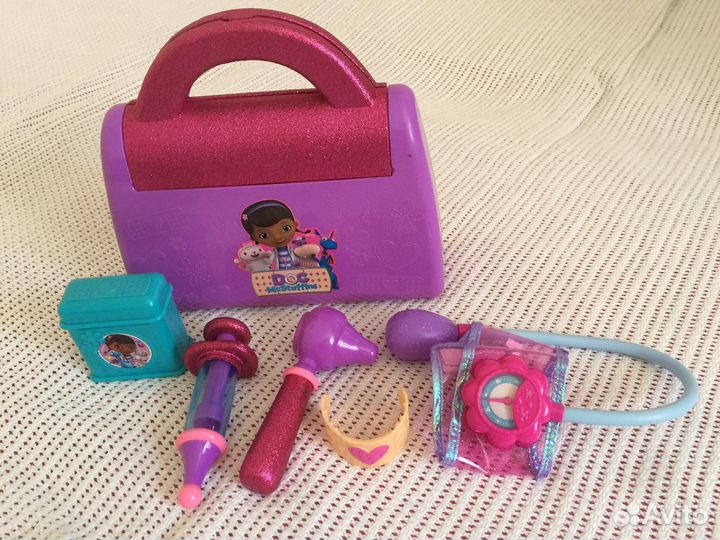 Набор игровой чемоданчик Доктор Плюшева