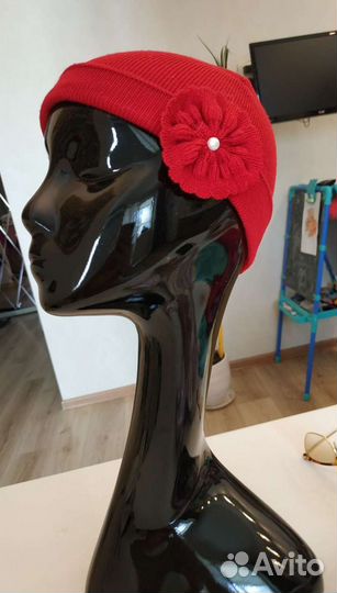 Шапка теплая для девочки