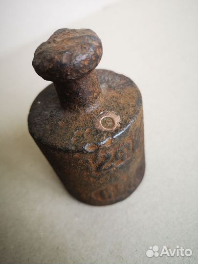 Гиря 2 фунта царская