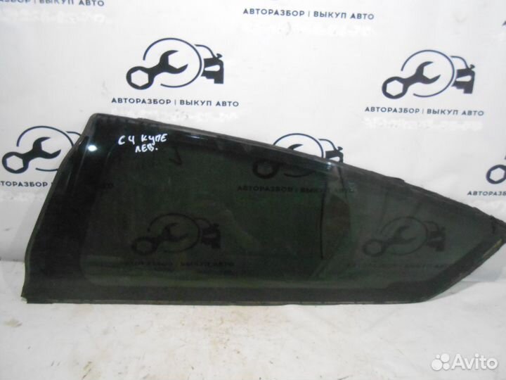 Стекло кузовное левое Citroen С4 (04-10) купе